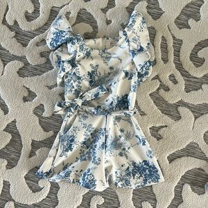 GB girls ruffle sleeve Romper